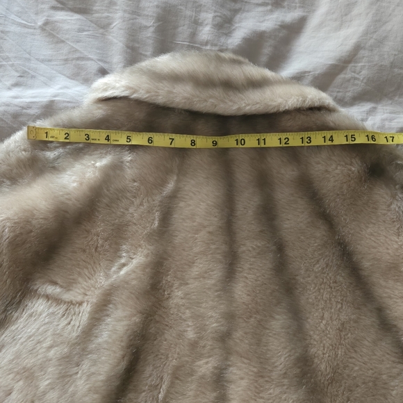 Vtg 50s 60s Regina Glenara Glenoit Faux Mink Fur Cape Tan Brown Luxury Old Money - Picture 11 of 12